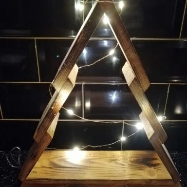 Pallet Wood Christmas Tree - £10