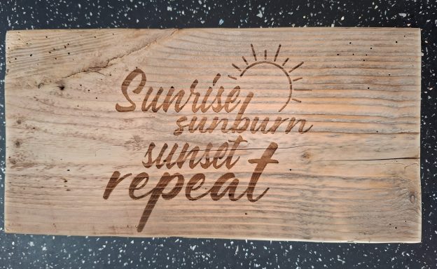 Upcycled Sign £8