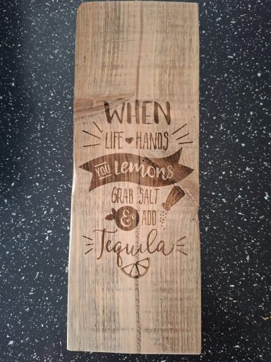 Upcycled Sign £8