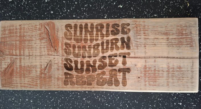 Upcycled Sign £8