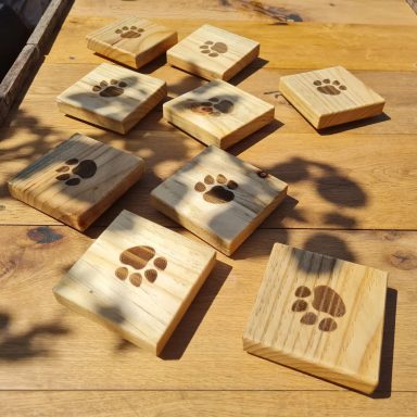 Paw Print Coaster / Bottle Opener - £8